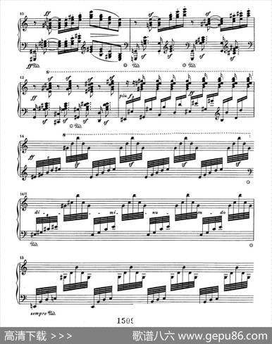 ChoralFantasiaincMinorOp.80（c小调合唱幻想曲·钢琴独奏版）|路德维希·冯·贝多芬
