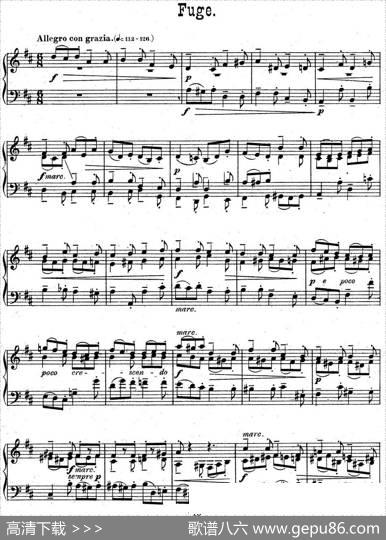 6PreludesandFuguesOp.99（6首前奏曲与赋格·2）|马克斯·雷格