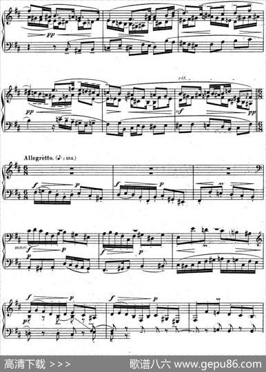 6PreludesandFuguesOp.99（6首前奏曲与赋格·4）|马克斯·雷格