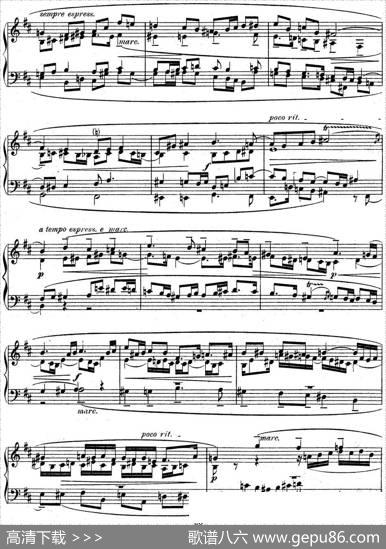 6PreludesandFuguesOp.99（6首前奏曲与赋格·4）|马克斯·雷格