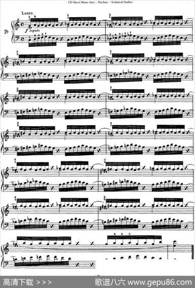 TechnicalStudies60ProgressiveExercises（60首钢琴循序渐进练习曲P1——10）|约瑟夫·皮史纳