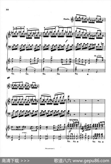 PianoConcertoNo.1inCMajorOp.11,（C大调第一钢琴协奏曲·双钢琴）|卡尔·玛利亚·冯·韦伯