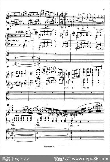 PianoConcertoNo.1inCMajorOp.11,（C大调第一钢琴协奏曲·双钢琴）|卡尔·玛利亚·冯·韦伯