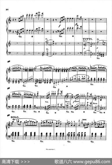 PianoConcertoNo.1inCMajorOp.11,（C大调第一钢琴协奏曲·双钢琴）|卡尔·玛利亚·冯·韦伯