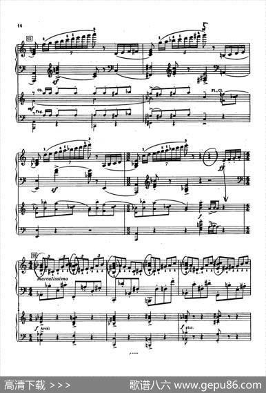 PianoConcertoNo.2ingMinorOp.16（g小调第二钢琴协奏曲·Ⅰ·双钢琴）|谢尔盖·普罗科菲耶夫
