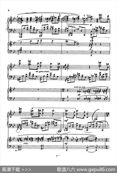 PianoConcertoNo.2ingMinorOp.16（g小调第二钢琴协奏曲·Ⅰ·双钢琴）|谢尔盖·普罗科菲耶夫
