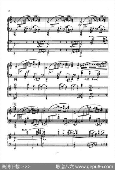 PianoConcertoNo.2ingMinorOp.16（g小调第二钢琴协奏曲·Ⅰ·双钢琴）|谢尔盖·普罗科菲耶夫