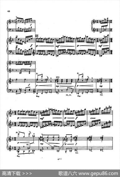 PianoConcertoNo.2ingMinorOp.16（g小调第二钢琴协奏曲·Ⅱ·双钢琴）|谢尔盖·普罗科菲耶夫