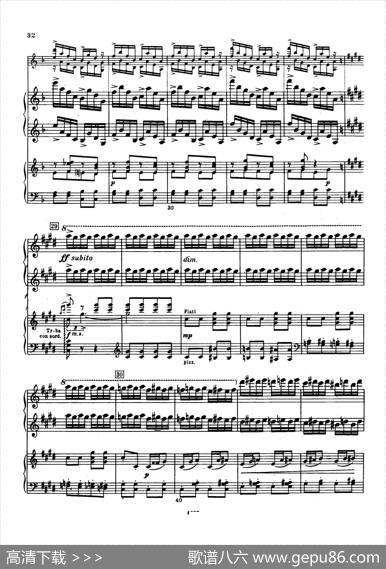 PianoConcertoNo.2ingMinorOp.16（g小调第二钢琴协奏曲·Ⅱ·双钢琴）|谢尔盖·普罗科菲耶夫