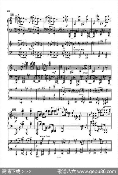 PianoConcertoNo.2ingMinorOp.16（g小调第二钢琴协奏曲·Ⅳ·双钢琴）|谢尔盖·普罗科菲耶夫