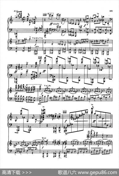 PianoConcertoNo.2ingMinorOp.16（g小调第二钢琴协奏曲·Ⅳ·双钢琴）|谢尔盖·普罗科菲耶夫