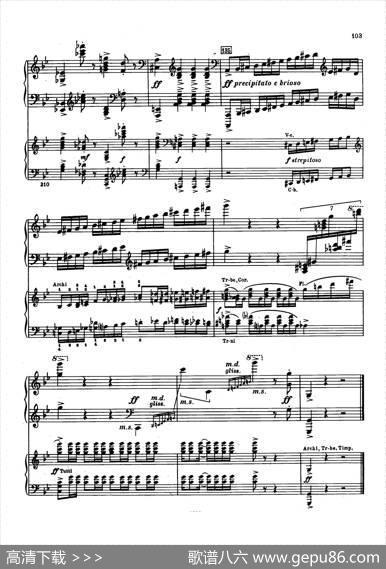 PianoConcertoNo.2ingMinorOp.16（g小调第二钢琴协奏曲·Ⅳ·双钢琴）|谢尔盖·普罗科菲耶夫