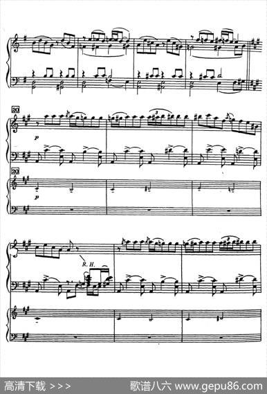 RhapsodyinBlue（蓝色狂想曲）（双钢琴）|乔治·格什温