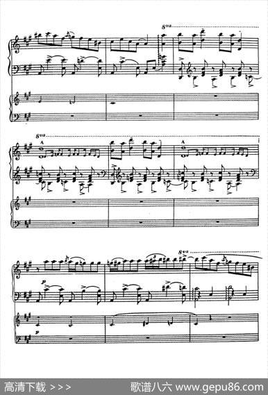RhapsodyinBlue（蓝色狂想曲）（双钢琴）|乔治·格什温