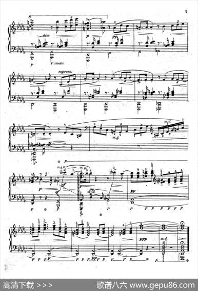 SixPianoPiecesOp.7（6首钢琴小品·Ⅰ）|约瑟夫·苏克