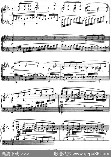 10PreludesOp.23（拉赫玛尼诺夫10首前奏曲·Ⅵ）|谢尔盖·拉赫玛尼诺夫