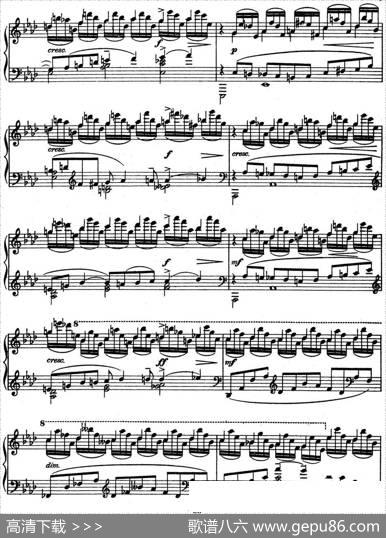10PreludesOp.23（拉赫玛尼诺夫10首前奏曲·Ⅷ）|谢尔盖·拉赫玛尼诺夫