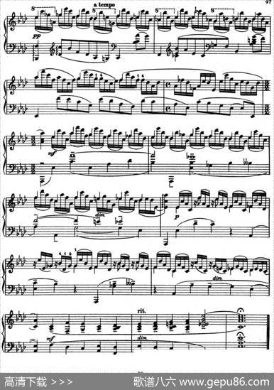 10PreludesOp.23（拉赫玛尼诺夫10首前奏曲·Ⅷ）|谢尔盖·拉赫玛尼诺夫
