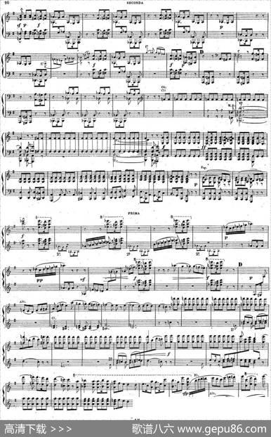 HaroldenItalieOp.16-4Hands（哈罗尔德在意大利·四手联弹）（P1——10）|路易斯·埃克托·柏辽兹