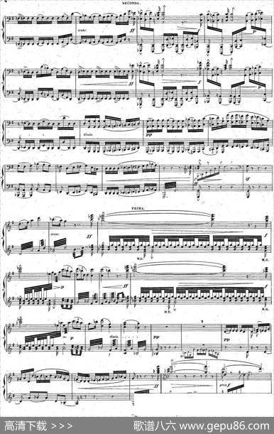 HaroldenItalieOp.16-4Hands（哈罗尔德在意大利·四手联弹）（P1——10）|路易斯·埃克托·柏辽兹