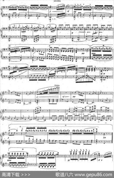 HaroldenItalieOp.16-4Hands（哈罗尔德在意大利·四手联弹）（P1——10）|路易斯·埃克托·柏辽兹