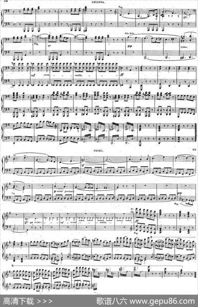 HaroldenItalieOp.16-4Hands（哈罗尔德在意大利·四手联弹）（P11——20）|路易斯·埃克托·柏辽兹