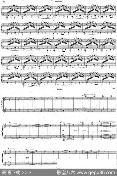 HaroldenItalieOp.16-4Hands（哈罗尔德在意大利·四手联弹）（P21——30）|路易斯·埃克托·柏辽兹