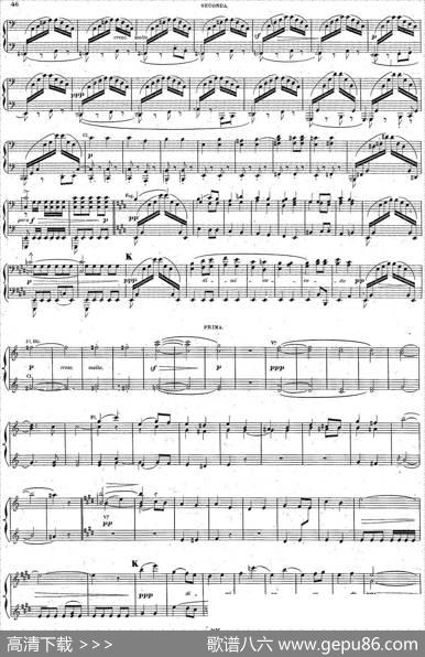 HaroldenItalieOp.16-4Hands（哈罗尔德在意大利·四手联弹）（P21——30）|路易斯·埃克托·柏辽兹