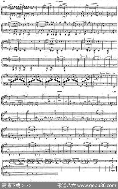 HaroldenItalieOp.16-4Hands（哈罗尔德在意大利·四手联弹）（P21——30）|路易斯·埃克托·柏辽兹