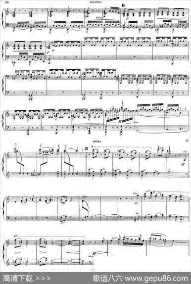 HaroldenItalieOp.16-4Hands（哈罗尔德在意大利·四手联弹）（P21——30）|路易斯·埃克托·柏辽兹