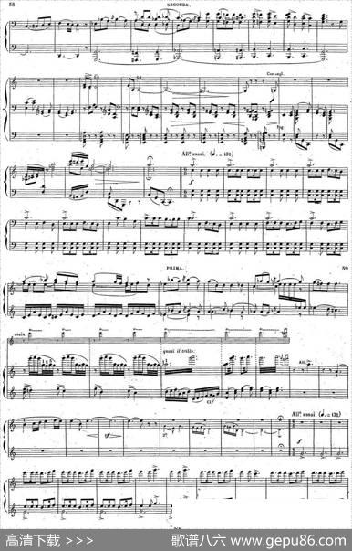 HaroldenItalieOp.16-4Hands（哈罗尔德在意大利·四手联弹）（P21——30）|路易斯·埃克托·柏辽兹