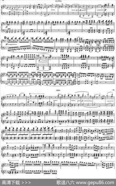 HaroldenItalieOp.16-4Hands（哈罗尔德在意大利·四手联弹）（P31——40）|路易斯·埃克托·柏辽兹