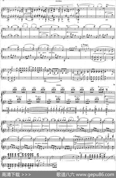 HaroldenItalieOp.16-4Hands（哈罗尔德在意大利·四手联弹）（P31——40）|路易斯·埃克托·柏辽兹