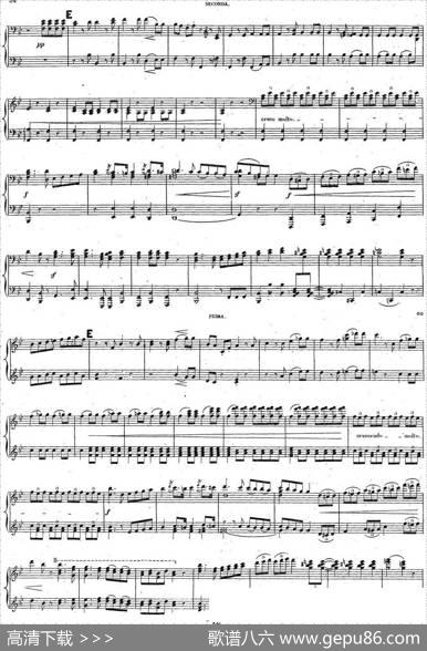 HaroldenItalieOp.16-4Hands（哈罗尔德在意大利·四手联弹）（P41——49）|路易斯·埃克托·柏辽兹
