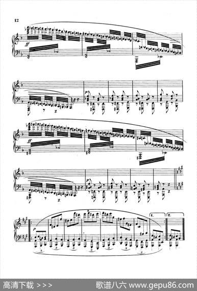 VariationsonYankeeDoodlefromMiscelleniesOp.93（扬基嘟得主题变奏曲）|安东·鲁宾斯坦