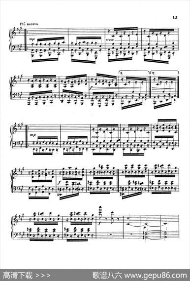 VariationsonYankeeDoodlefromMiscelleniesOp.93（扬基嘟得主题变奏曲）|安东·鲁宾斯坦