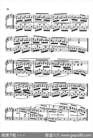 VariationsonYankeeDoodlefromMiscelleniesOp.93（扬基嘟得主题变奏曲）|安东·鲁宾斯坦