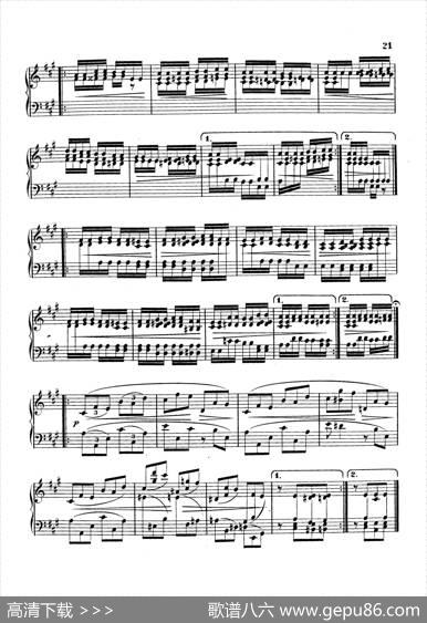 VariationsonYankeeDoodlefromMiscelleniesOp.93（扬基嘟得主题变奏曲）|安东·鲁宾斯坦