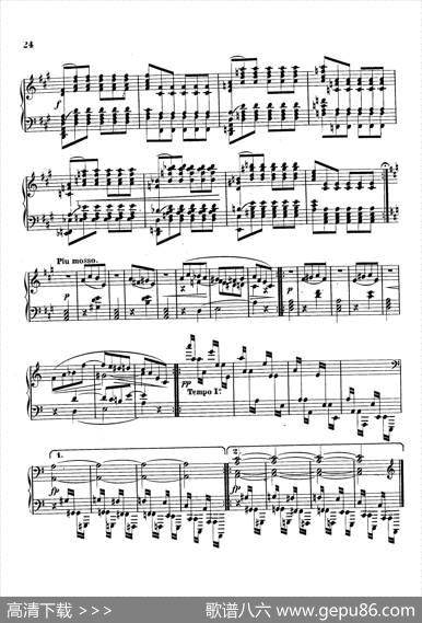VariationsonYankeeDoodlefromMiscelleniesOp.93（扬基嘟得主题变奏曲）|安东·鲁宾斯坦