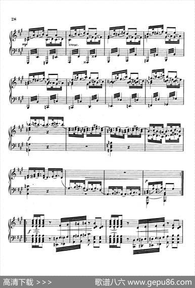 VariationsonYankeeDoodlefromMiscelleniesOp.93（扬基嘟得主题变奏曲）|安东·鲁宾斯坦