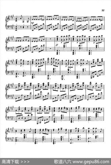 VariationsonYankeeDoodlefromMiscelleniesOp.93（扬基嘟得主题变奏曲）|安东·鲁宾斯坦