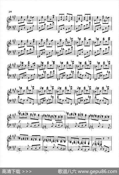 VariationsonYankeeDoodlefromMiscelleniesOp.93（扬基嘟得主题变奏曲）|安东·鲁宾斯坦
