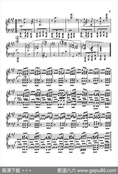 VariationsonYankeeDoodlefromMiscelleniesOp.93（扬基嘟得主题变奏曲）|安东·鲁宾斯坦