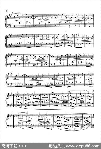 VariationsonYankeeDoodlefromMiscelleniesOp.93（扬基嘟得主题变奏曲）|安东·鲁宾斯坦