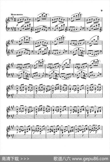 VariationsonYankeeDoodlefromMiscelleniesOp.93（扬基嘟得主题变奏曲）|安东·鲁宾斯坦