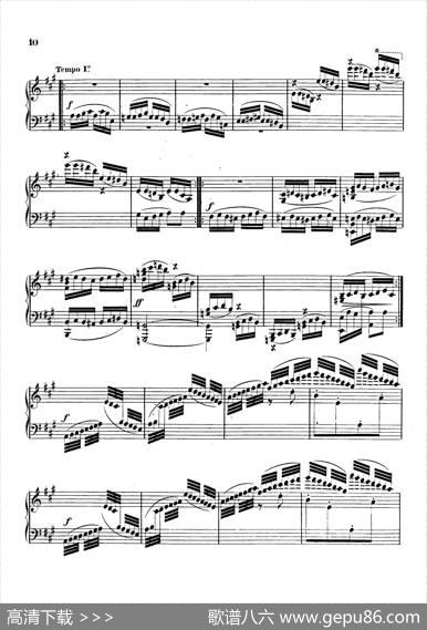 VariationsonYankeeDoodlefromMiscelleniesOp.93（扬基嘟得主题变奏曲）|安东·鲁宾斯坦