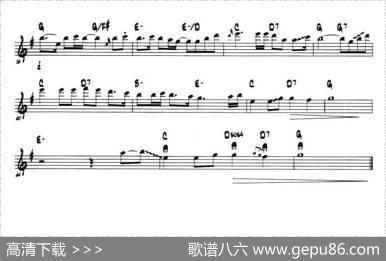 童话（第二中音萨克斯、爵士乐版）