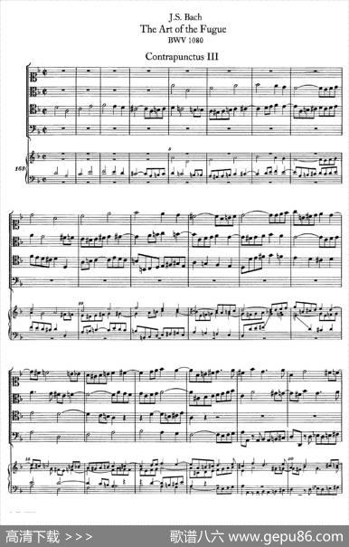TheArtoftheFugueBWV1080（赋格的艺术-III）|约翰.塞巴斯蒂安.巴赫