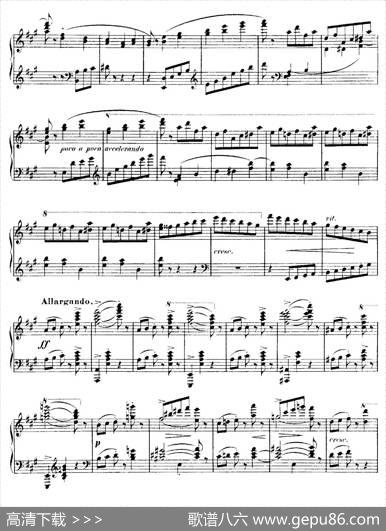 4ValsesCaprice（4首随想圆舞曲）（No.1inA）|加布里埃尔·福雷