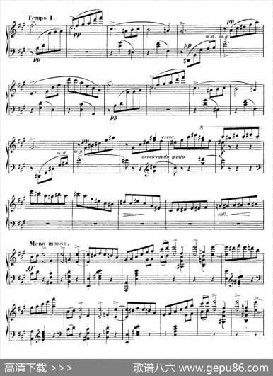 4ValsesCaprice（4首随想圆舞曲）（No.1inA）|加布里埃尔·福雷